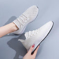 Women's Breathable Mesh Slip-On Walking Sneakers Lightweight Shoes