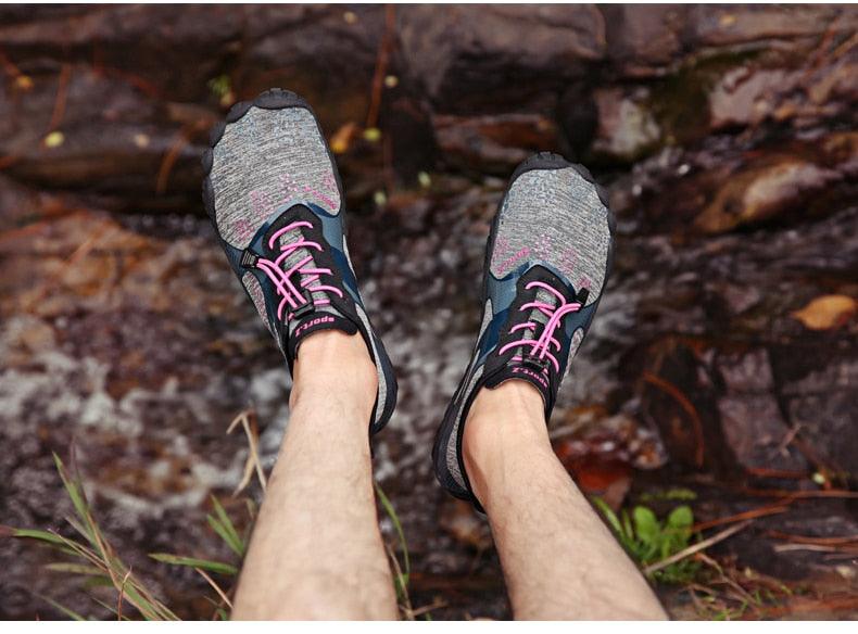 Mens Quick-Dry Water Shoes Non-Slip Aqua Socks for Beach Hiking