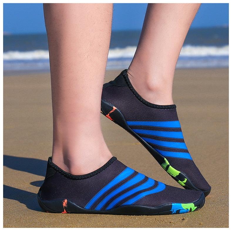 Mens Quick-Dry Water Shoes Non-Slip Aqua Socks for Beach Hiking