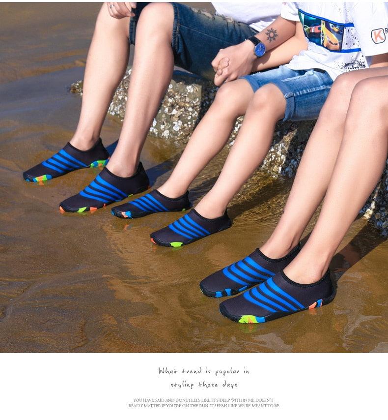 Mens Quick-Dry Water Shoes Non-Slip Aqua Socks for Beach Hiking