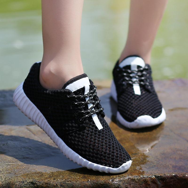 Women’s Lightweight Mesh Walking Sneakers – Comfortable Casual Shoes