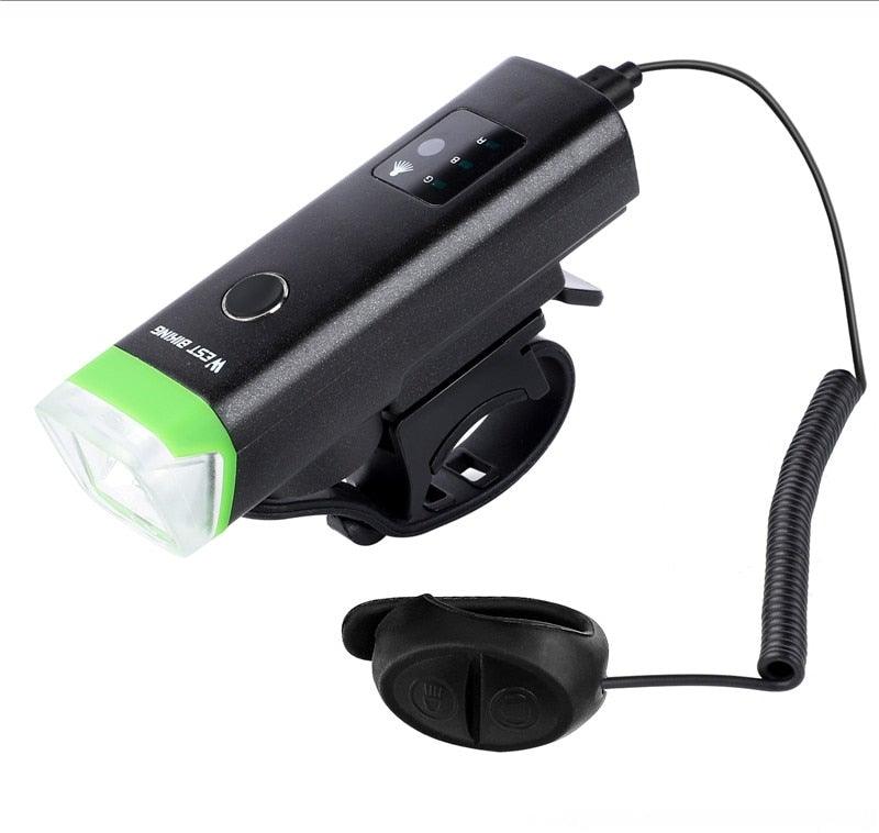 USB Rechargeable LED Bicycle Headlight Waterproof Cycling Light