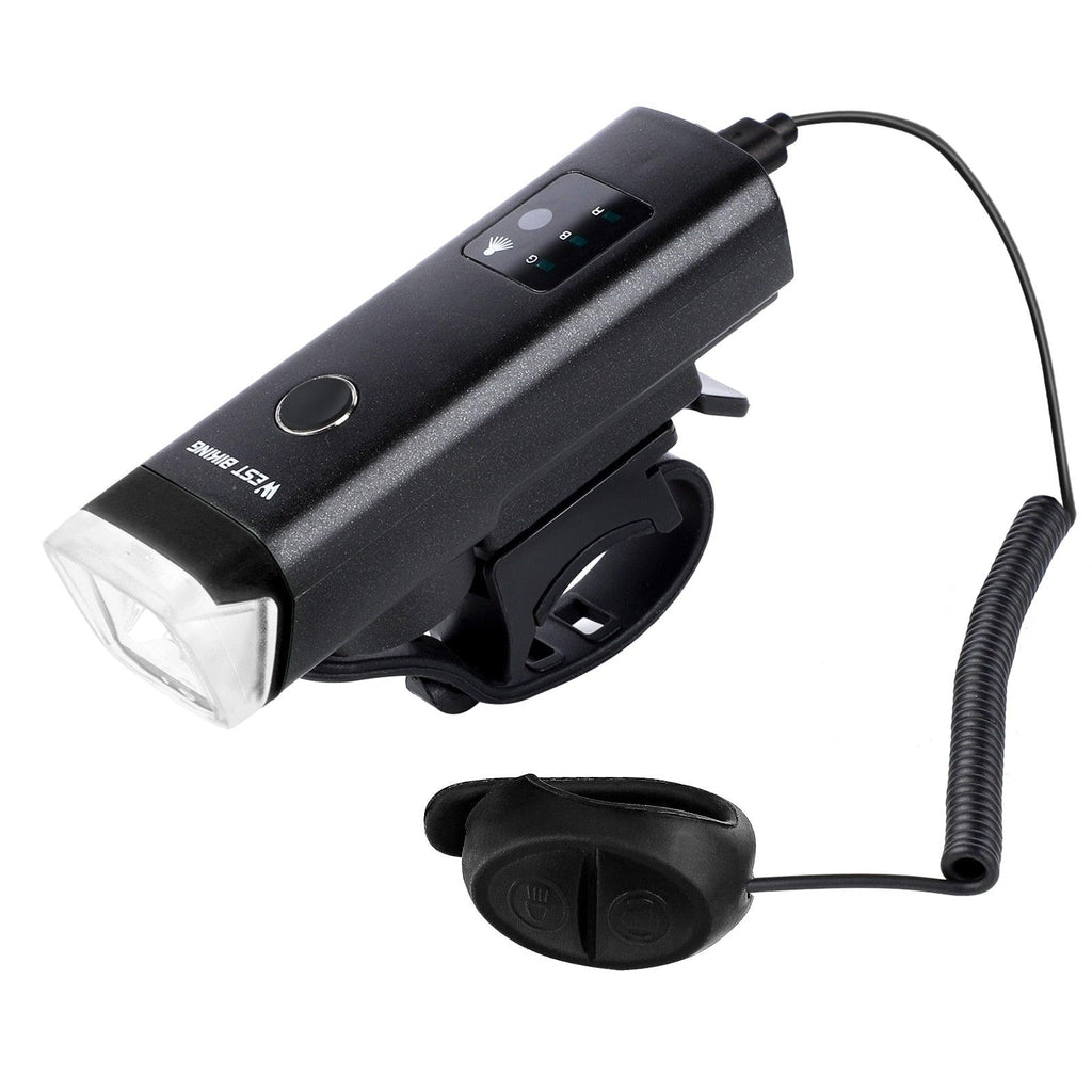 USB Rechargeable LED Bicycle Headlight Waterproof Cycling Light