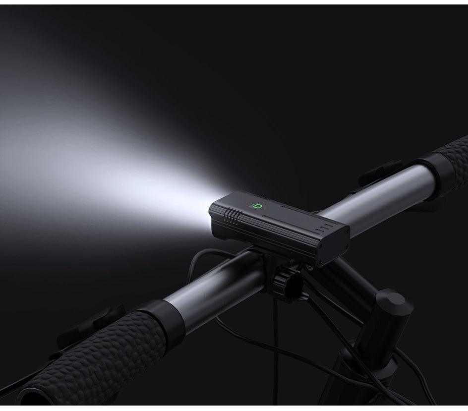 1000 Lumen USB Rechargeable LED Bike Front Headlight & Taillight Set