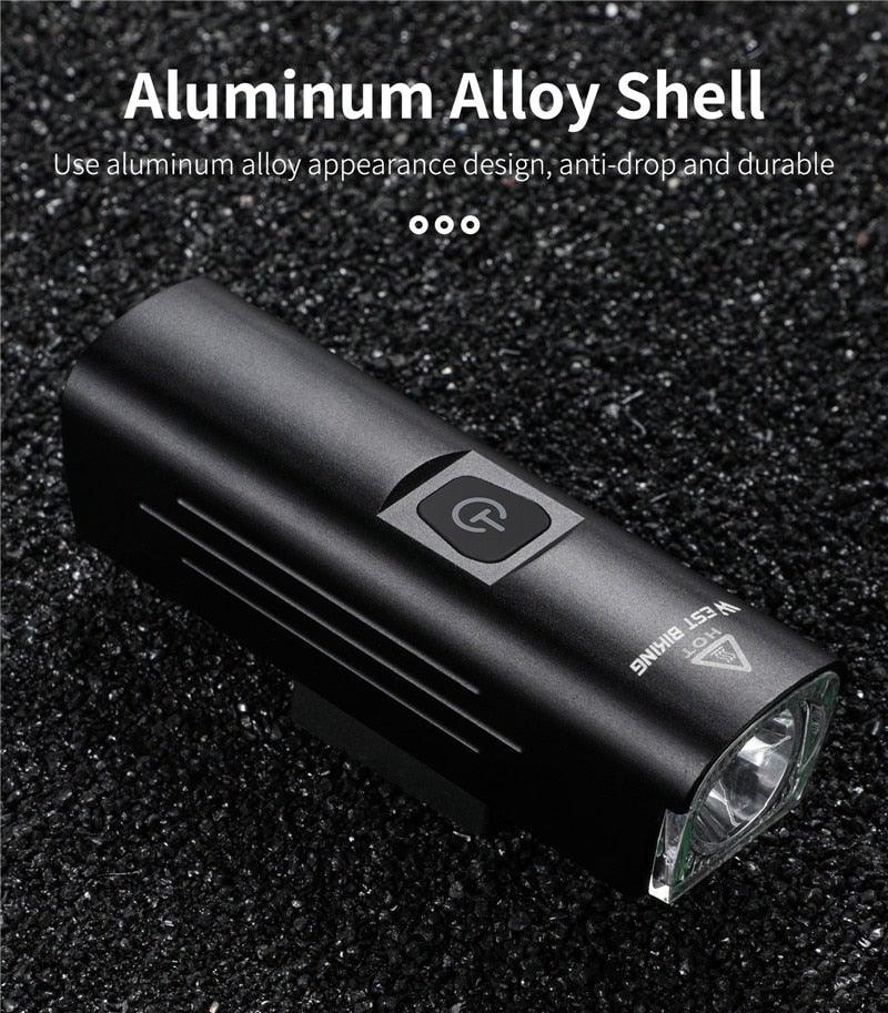 USB Rechargeable LED Bicycle Headlight Waterproof Cycling Light