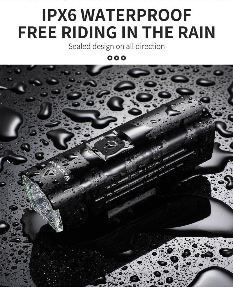 USB Rechargeable LED Bicycle Headlight Waterproof Cycling Light