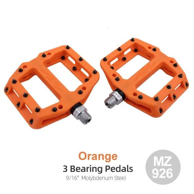 Ultralight Nylon Platform Bike Pedals with Sealed Bearings