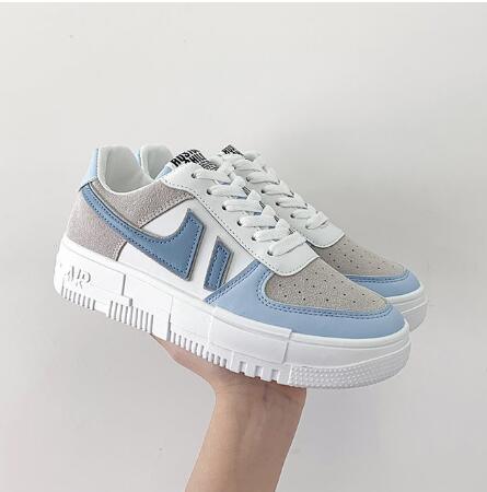 Women’s Colorful Air Cushion Athletic Sneakers - Lightweight Gym Flats