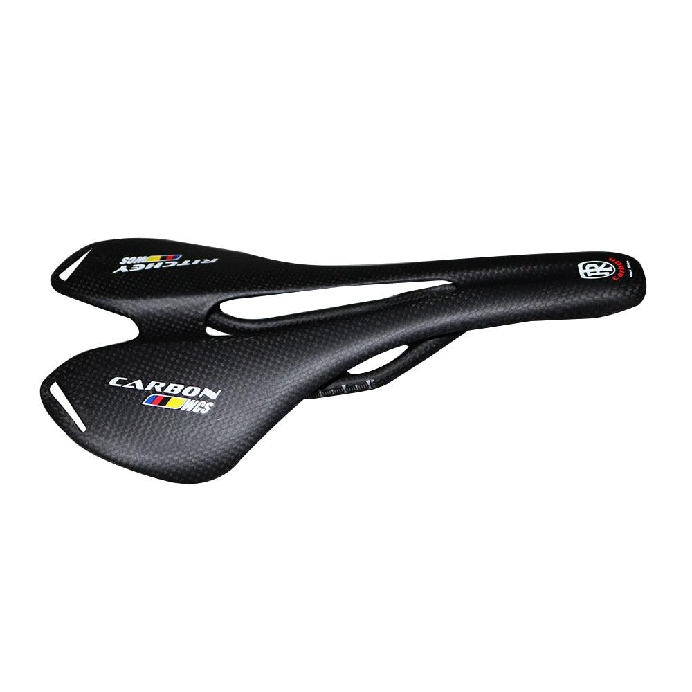Full Carbon Fiber Road Bike Saddle Lightweight Cycling Seat