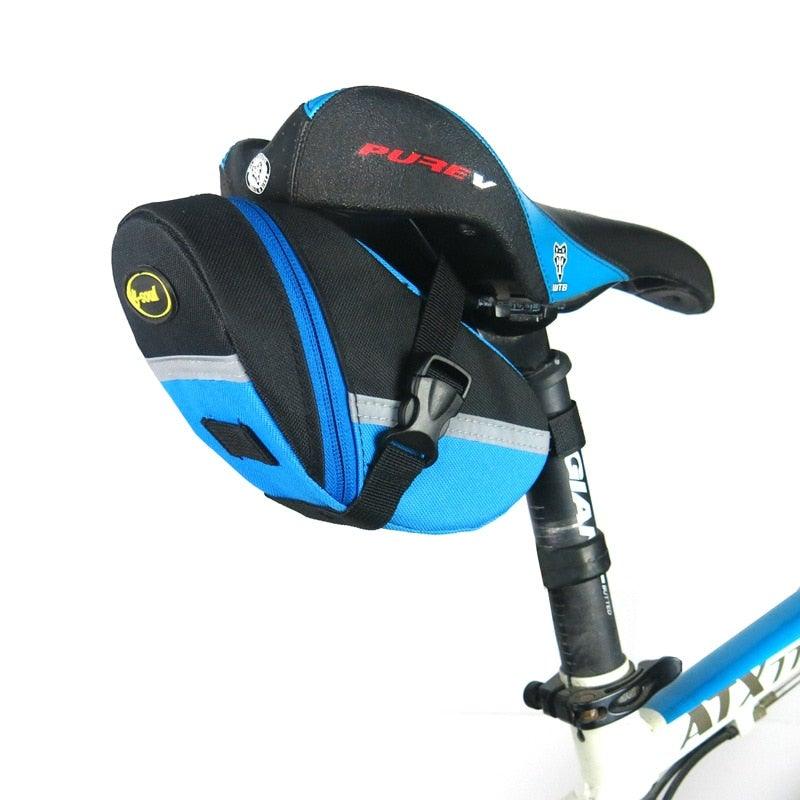 Waterproof Bicycle Saddle Bag Under Seat Cycling Tool Storage Pouch