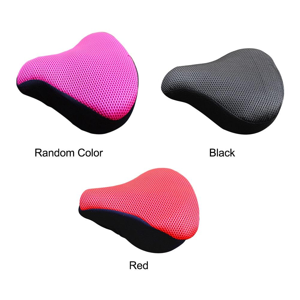 3D Mesh Bike Saddle Cover with Anti-Slip Gel Foam Padding