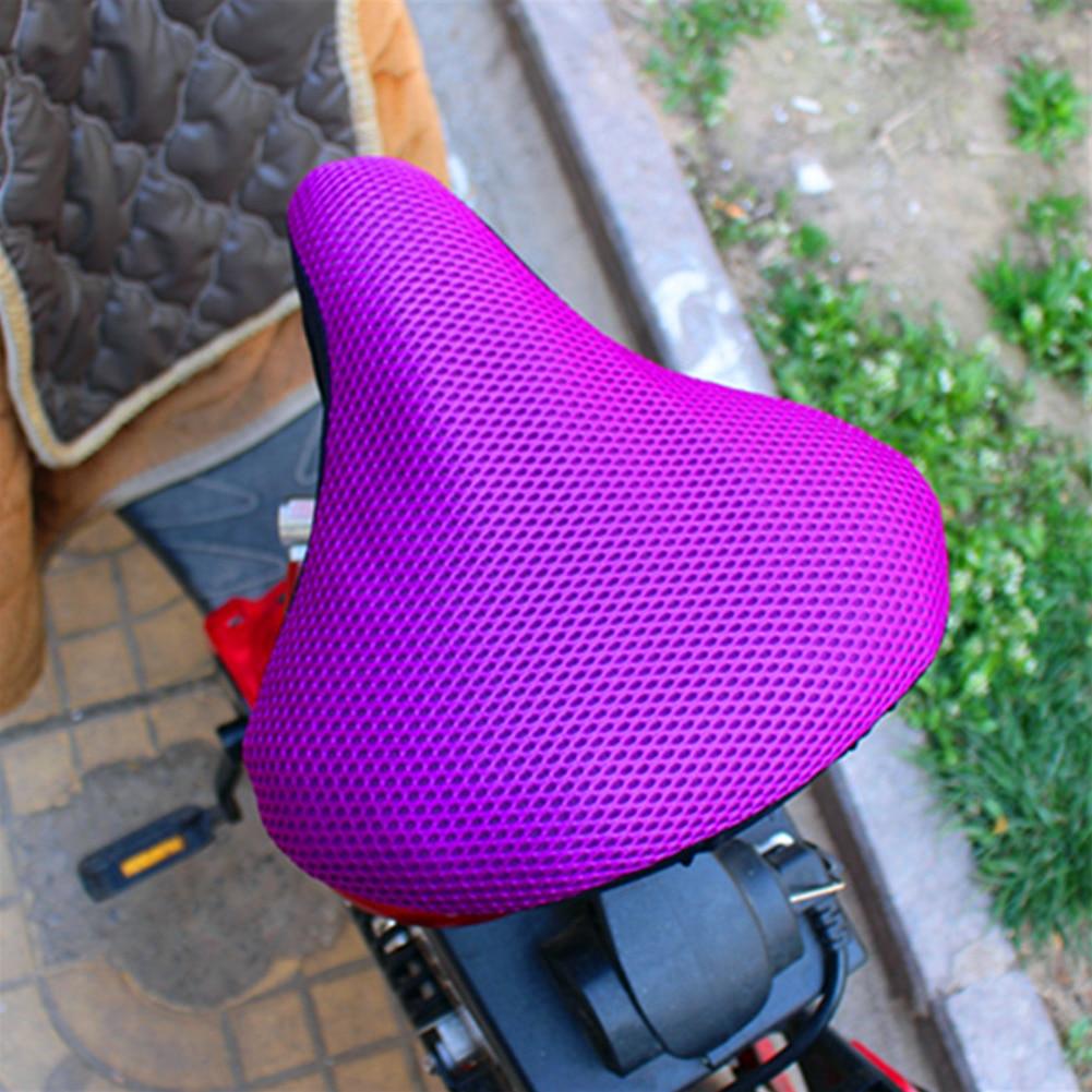 3D Mesh Bike Saddle Cover with Anti-Slip Gel Foam Padding
