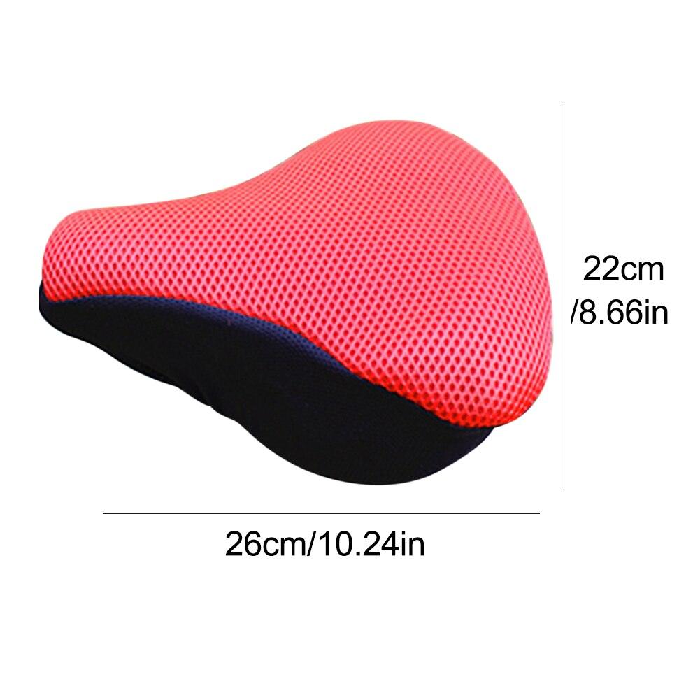 3D Mesh Bike Saddle Cover with Anti-Slip Gel Foam Padding