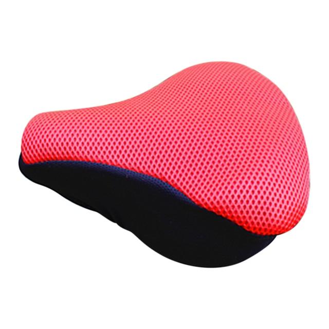 3D Mesh Bike Saddle Cover with Anti-Slip Gel Foam Padding