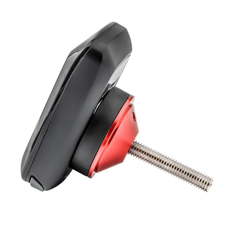 Aluminum Bike Stem Top Cap Mount for Cycling Speedometers & Phones