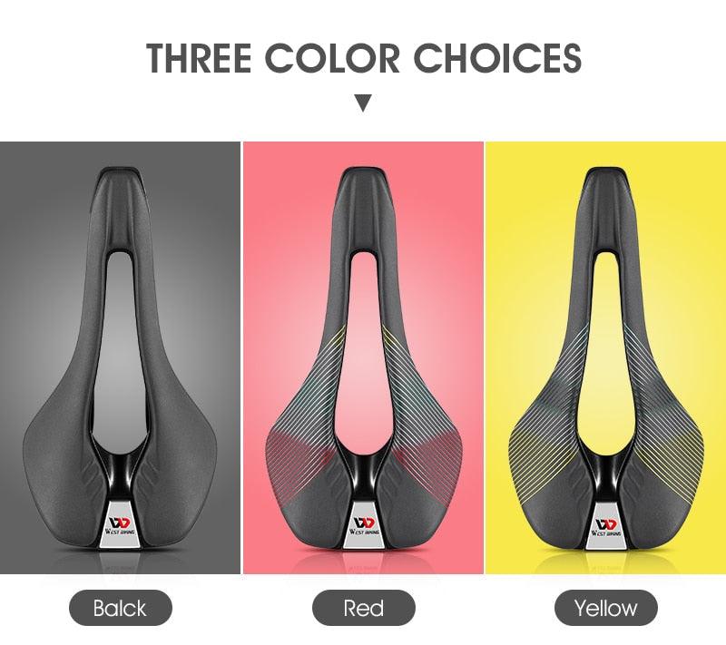 Ergonomic Road & Mountain Bike Saddle Breathable Waterproof Seat