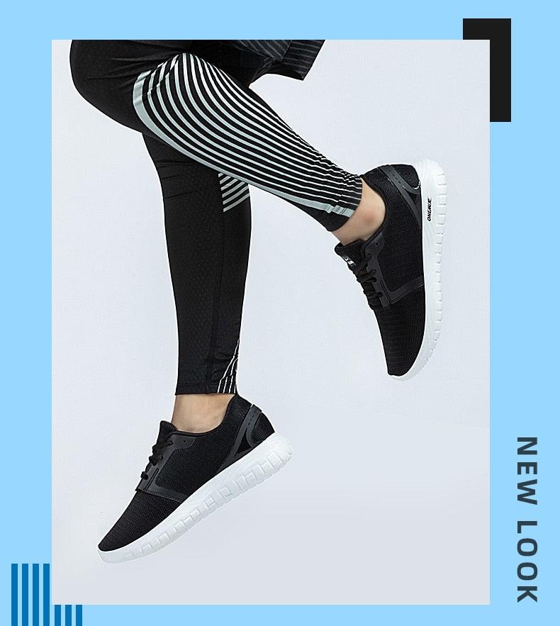 Men's Quick-Dry Lightweight Knit Running Sneakers Slip-On Trainers