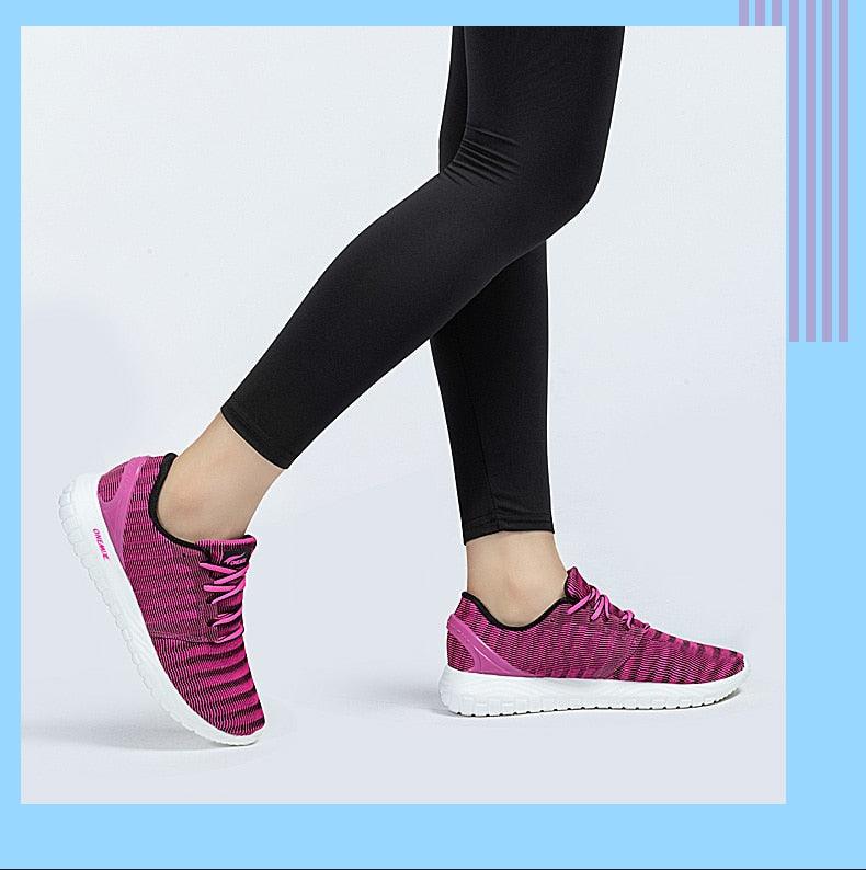 Men's Quick-Dry Lightweight Knit Running Sneakers Slip-On Trainers