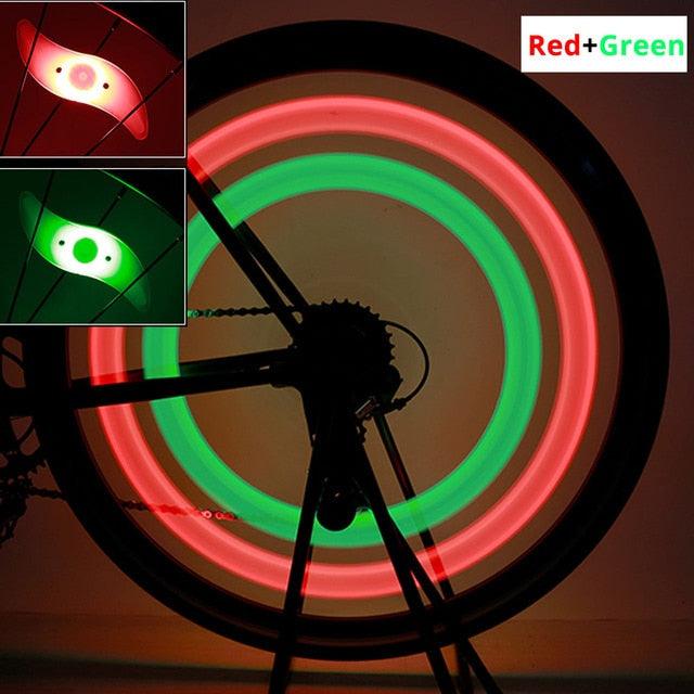 LED Bike Spoke Lights - Waterproof Safety Cycling Wheel Lamp