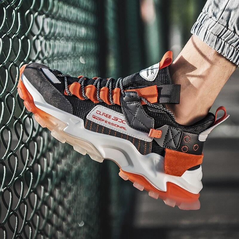 Men's Lightweight Breathable Techwear Sneakers for Sports & Gym