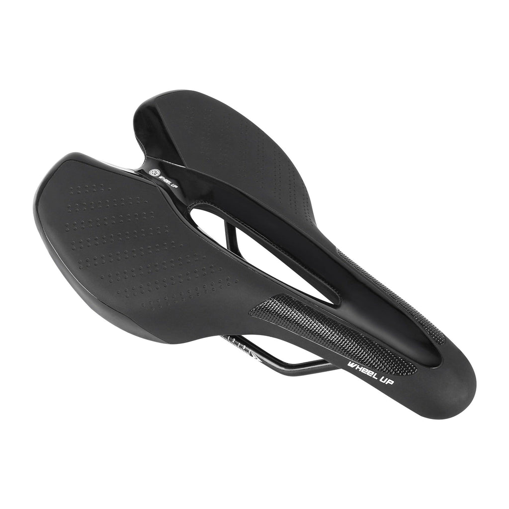 Road Bike Saddle with USB LED Taillight, Soft Breathable Seat