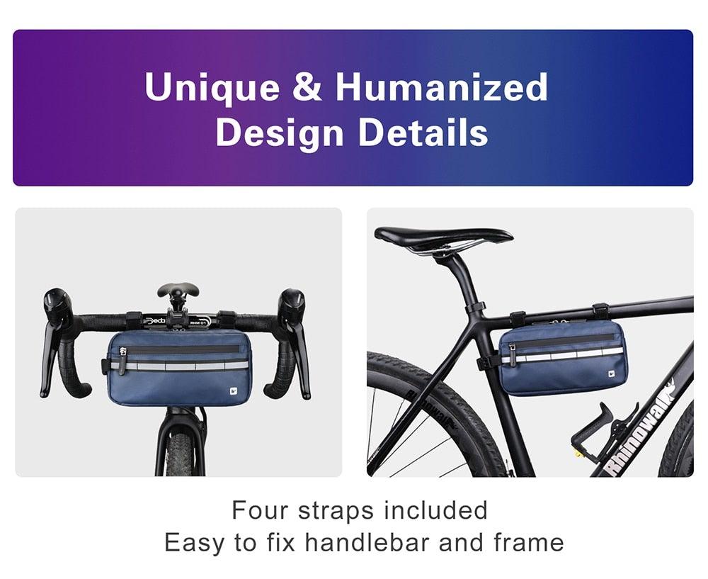 Multifunctional Waterproof Bicycle Handlebar & Shoulder Bag
