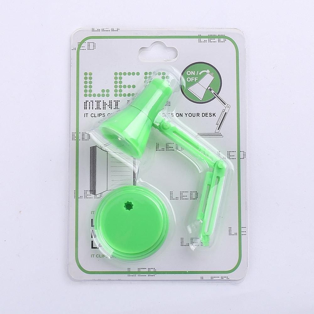 Mini Magnetic LED Portable Clip-On Reading Table Lamp