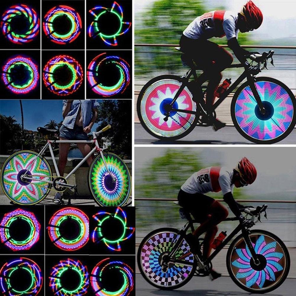 Ultra Bright LED Bike Wheel Spoke Lights - Waterproof Safety Lamp