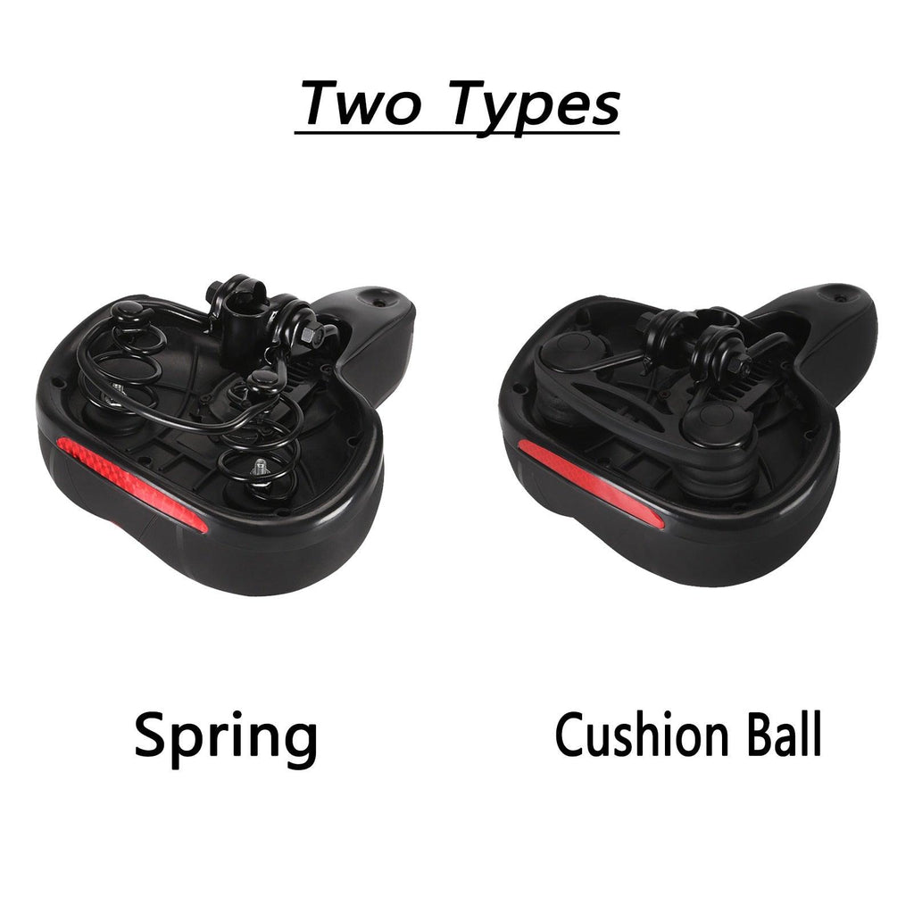Comfortable Memory Foam Bicycle Saddle with Dual Shock Absorption