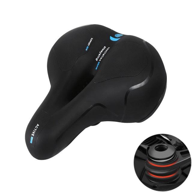 Comfortable Memory Foam Bicycle Saddle with Dual Shock Absorption