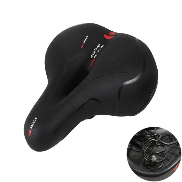 Comfortable Memory Foam Bicycle Saddle with Dual Shock Absorption