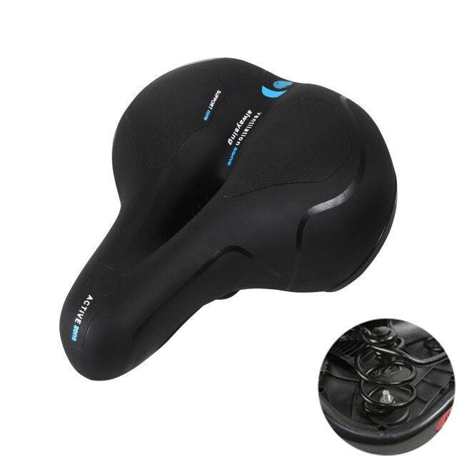 Comfortable Memory Foam Bicycle Saddle with Dual Shock Absorption