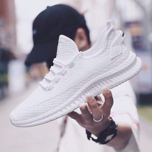 Men's Lightweight Breathable Mesh Sneakers for Walking & Running