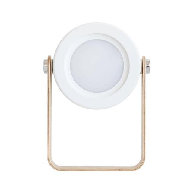Portable Retractable LED Lantern Lamp with Wooden Handle