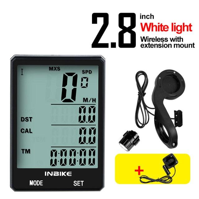 Waterproof Wireless & Wired Bicycle Computer Cycling Odometer