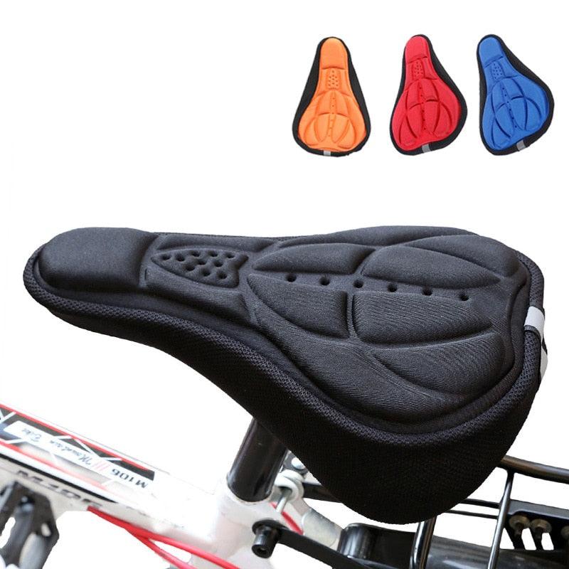 3D Gel & Memory Foam Bicycle Seat Cushion Cover for Comfort