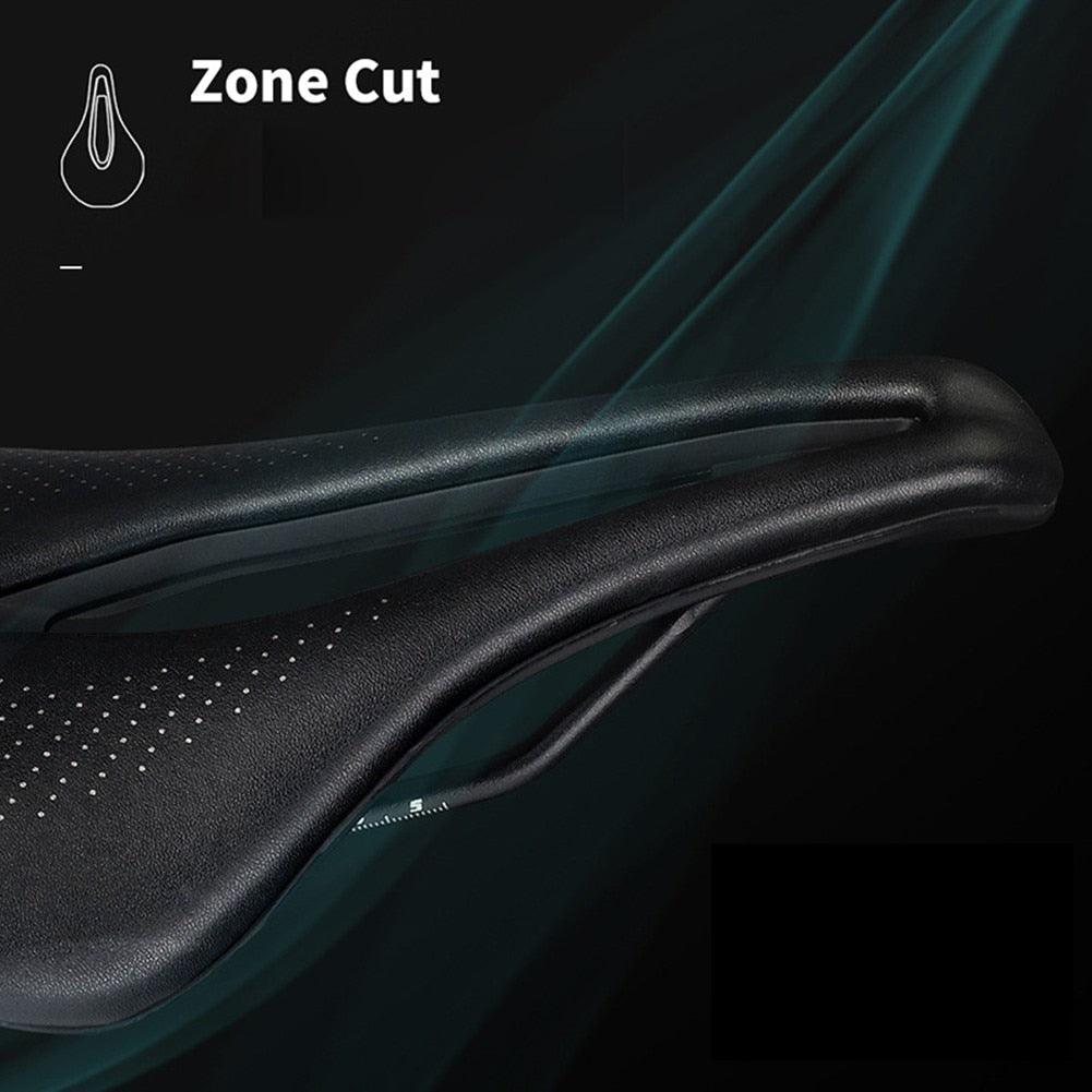 Ergonomic Mountain & Road Bike Saddle - Waterproof Comfort Seat