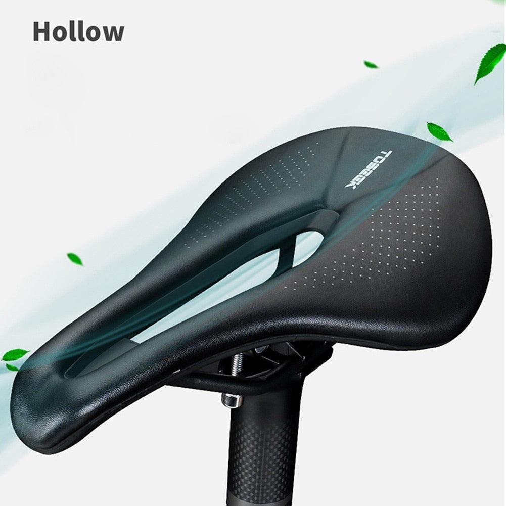 Ergonomic Mountain & Road Bike Saddle - Waterproof Comfort Seat