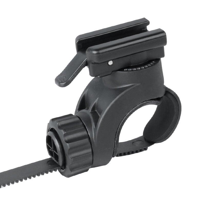 360° Rotating Bicycle Flashlight Mount Bracket for Handlebars