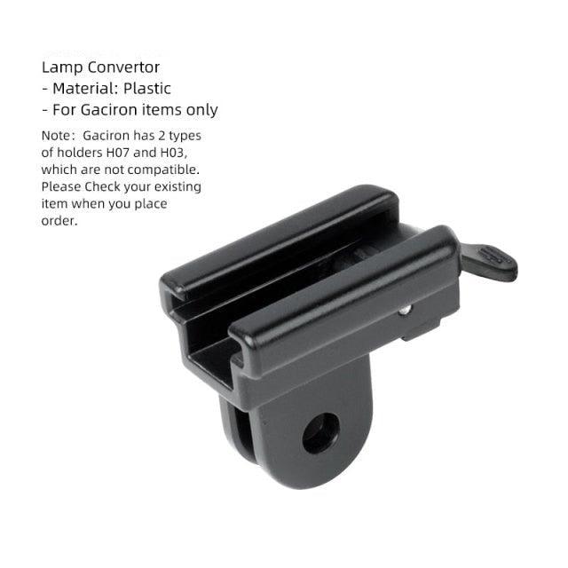 360° Rotating Bicycle Flashlight Mount Bracket for Handlebars
