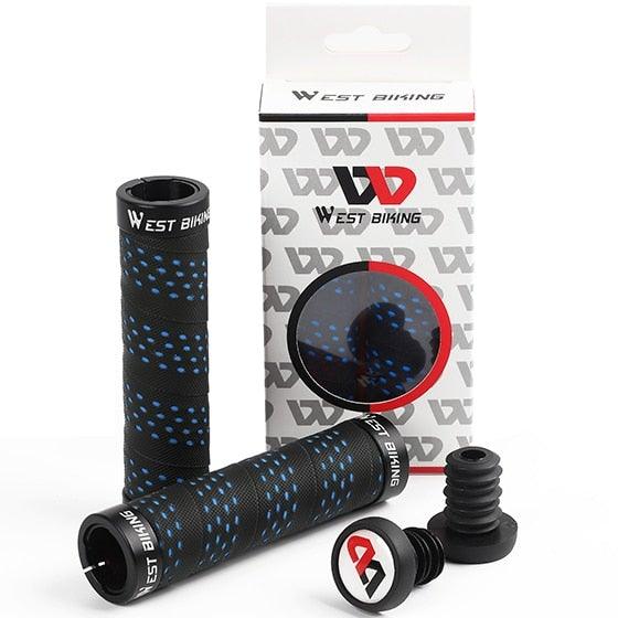 Ergonomic Non-Slip MTB Bike Handlebar Grips with Double Lock