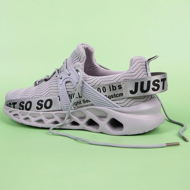 Purple Women’s Mesh Platform Running Sneakers - Lightweight