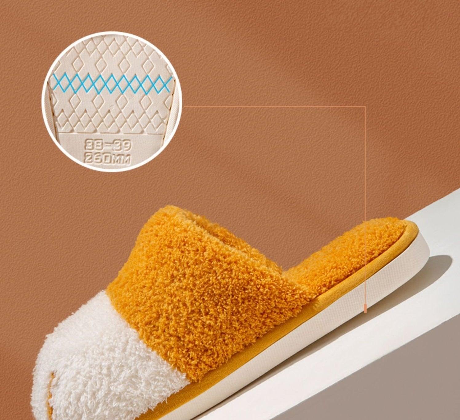 Women’s Plush Memory Foam Cat Slippers – Cozy Warm Indoor House Shoes
