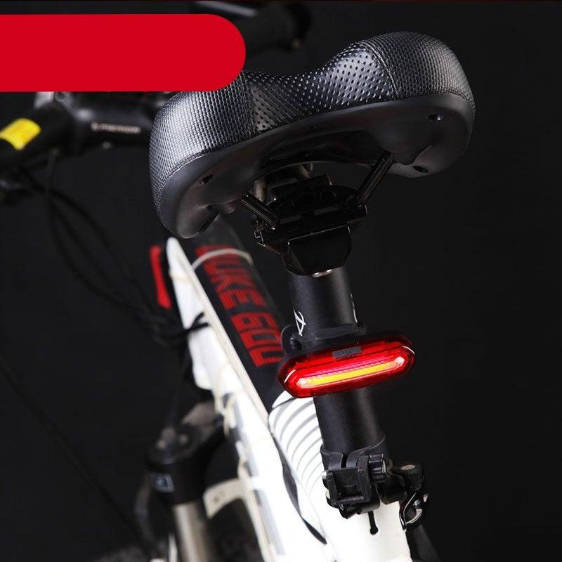 USB Rechargeable LED Bicycle Tail Light - High Intensity Safety