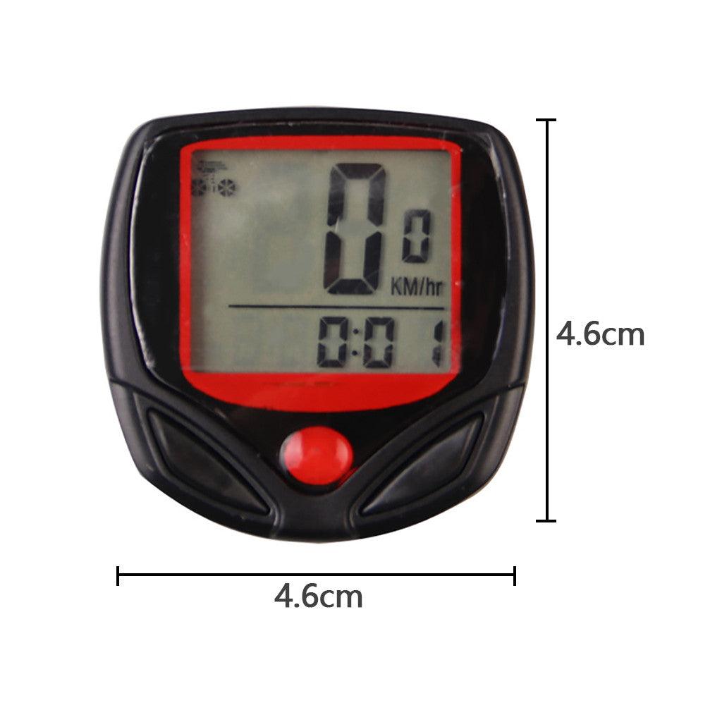 Waterproof Bike Speedometer & Odometer with LCD Digital Display