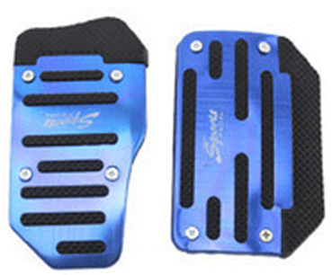3Pcs Universal Manual Transmission Non-Slip Car Pedal Cover Kit