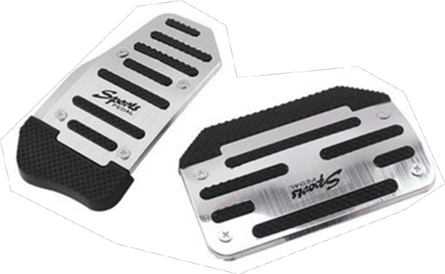 3Pcs Universal Manual Transmission Non-Slip Car Pedal Cover Kit
