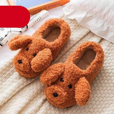 Plush Faux Fur Slippers - Unisex Fuzzy House Slides for Home