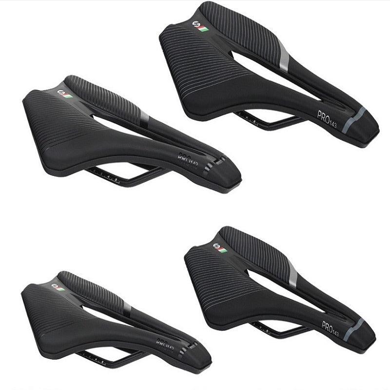 Ergonomic Wide Mountain Bike Saddle with Breathable Foam Padding