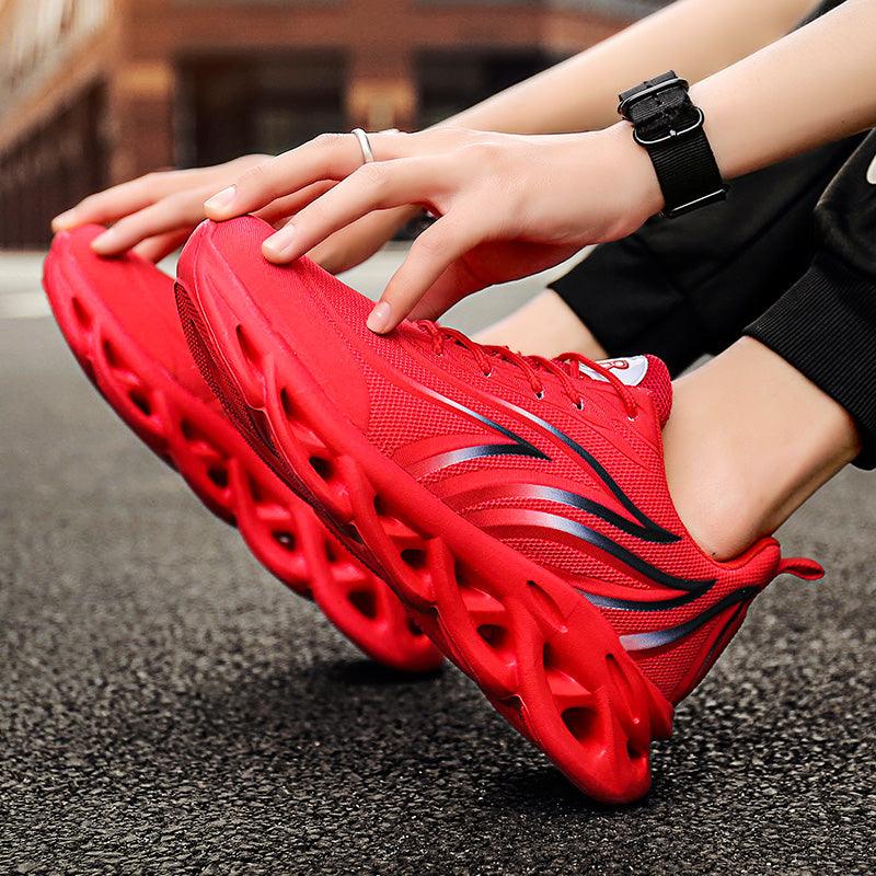 Men's Lightweight Blade Running Sneakers Breathable Gym Shoes